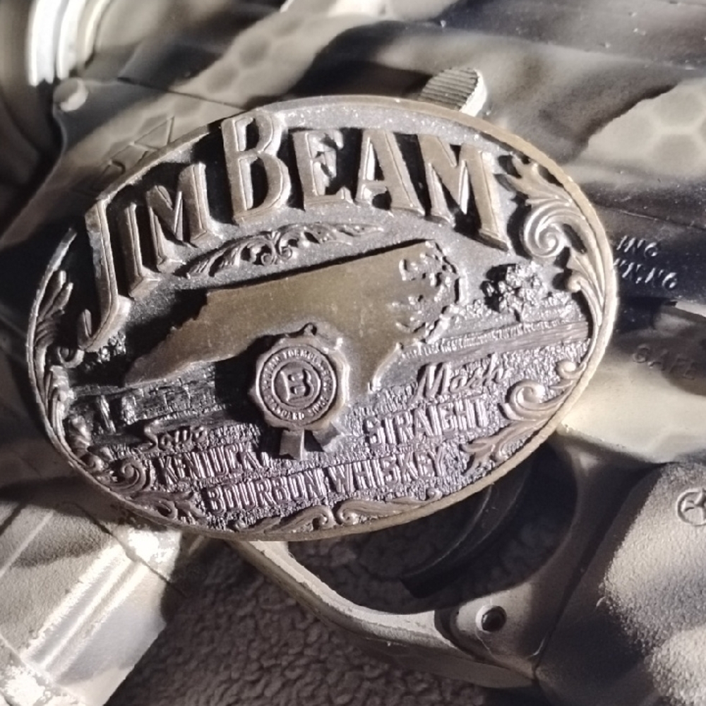 Classic Jim Beam Belt Buckle